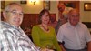 Parish council chairman Ian Lamble with councillors Caroline Harrison and Neil Robson.